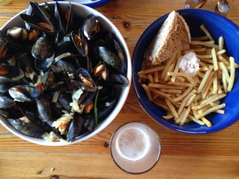 mussels and frites