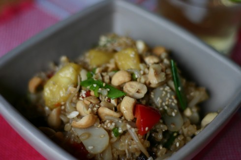 Sri Wasano's rice salad