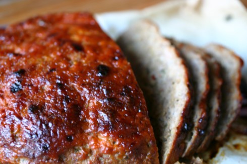 Kimchi meatloaf
