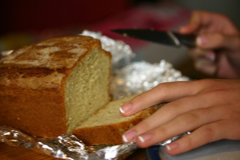 Rosemary loaf cake