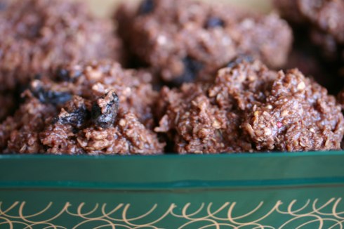 Unbaked cookies