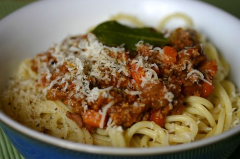 spaghetti bolognese
