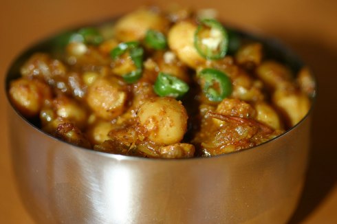 Spicy delicious chickpeas