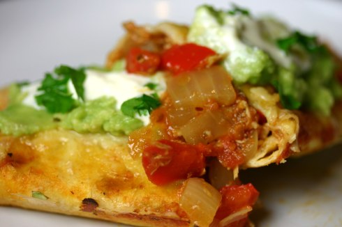 Turkey enchiladas