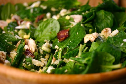 Spinach salad