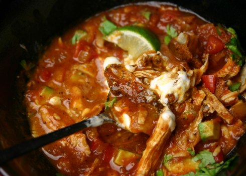Chicken tortilla soup