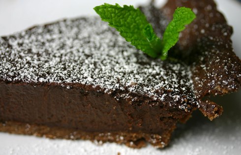 Chocolate tart