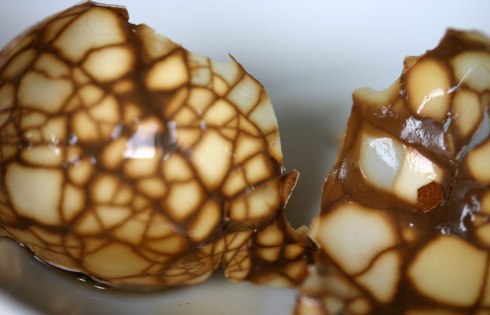 Tea egg shells