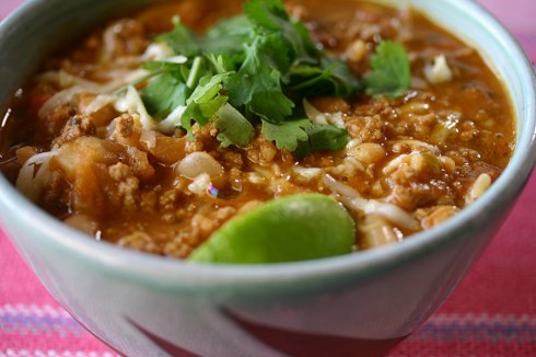 Turkey white bean chilli