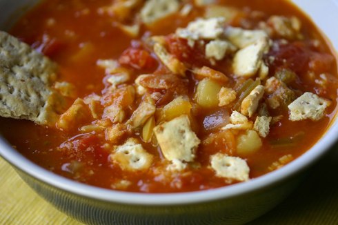 Dad's clam chowder