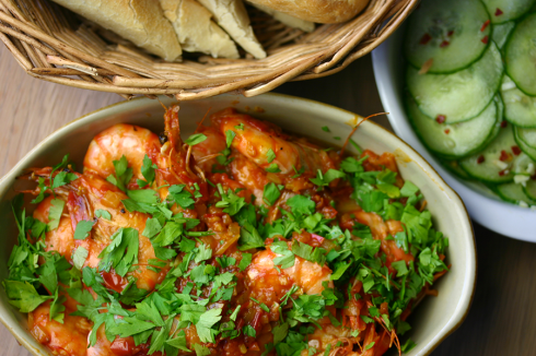 Prawns buzara