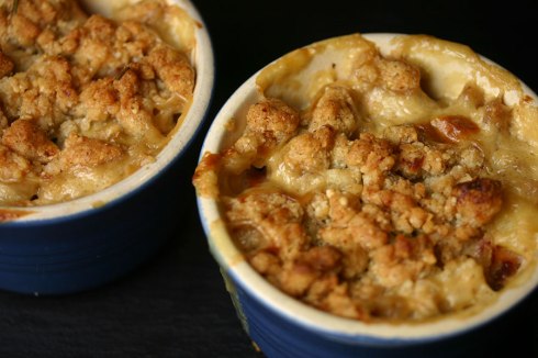 Root vegetable crumble