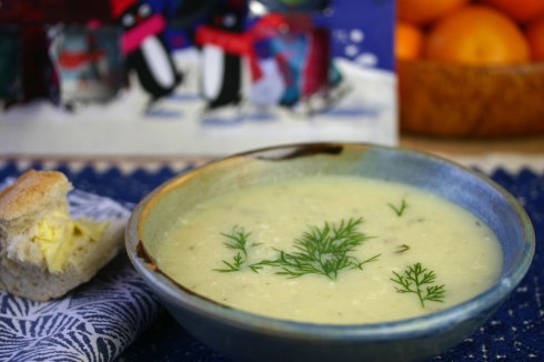 celeriac dill soup