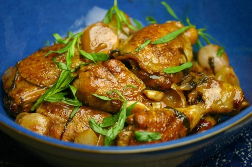 chicken cooked in sherry