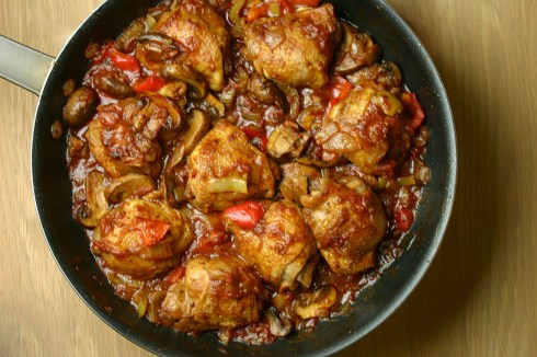 chicken cacciatore